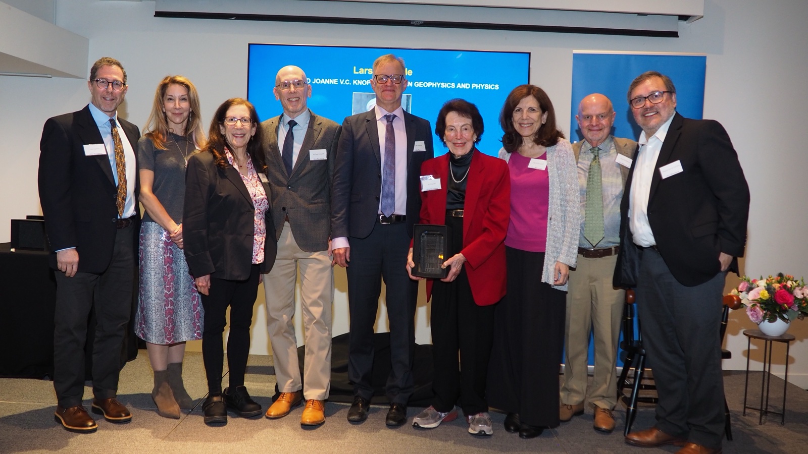 Building the Future of Earth Sciences: EPSS Celebrates the Installation of Three Endowed Chairs